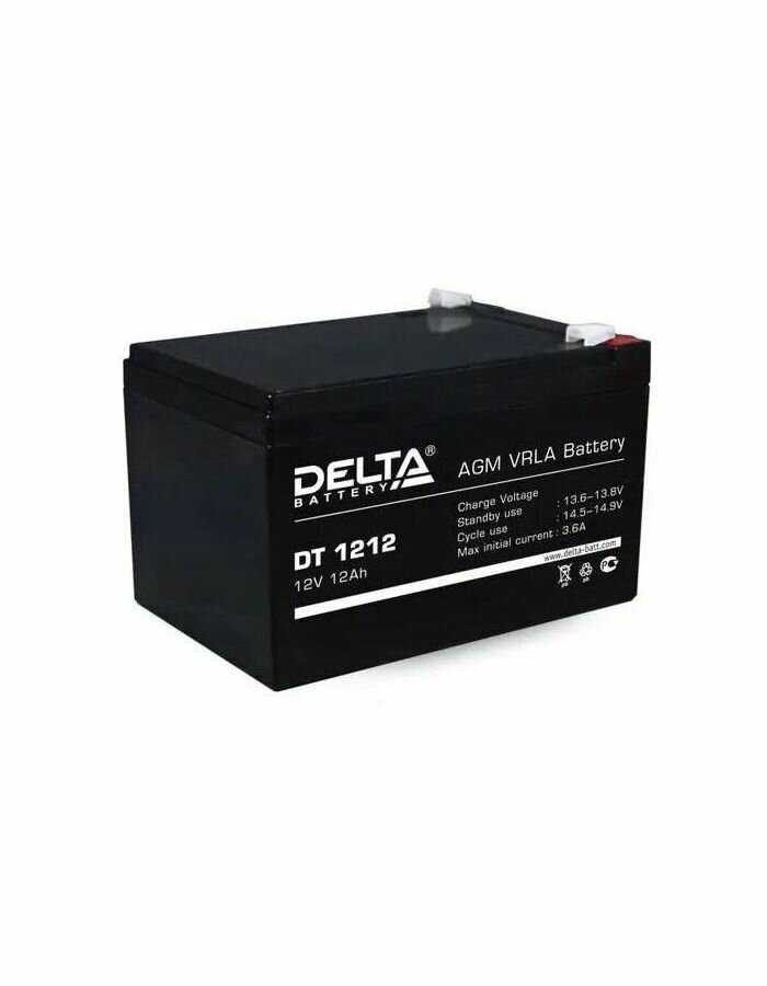 Аккумуляторная батарея DELTA Battery DT 1212 (12В) фотография 1