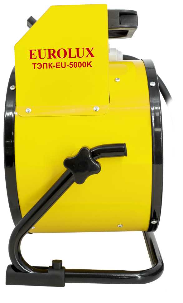 Электрическая тепловая пушка Eurolux ТЭПК-EU-5000K без горелки (5 кВт) фотография 7