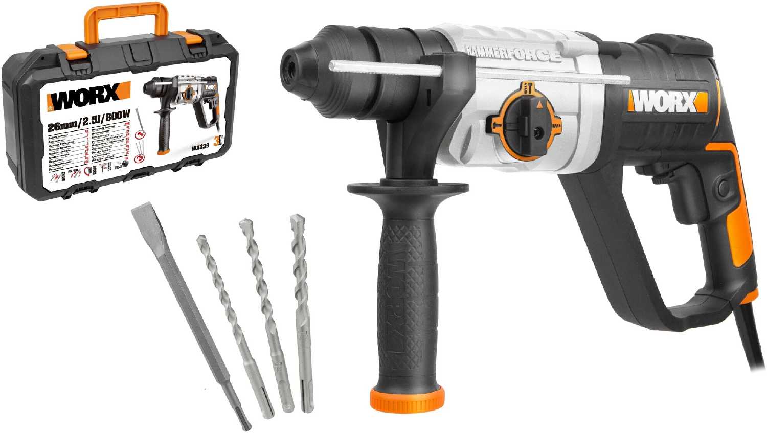 Перфоратор Worx WX339 фотография 13
