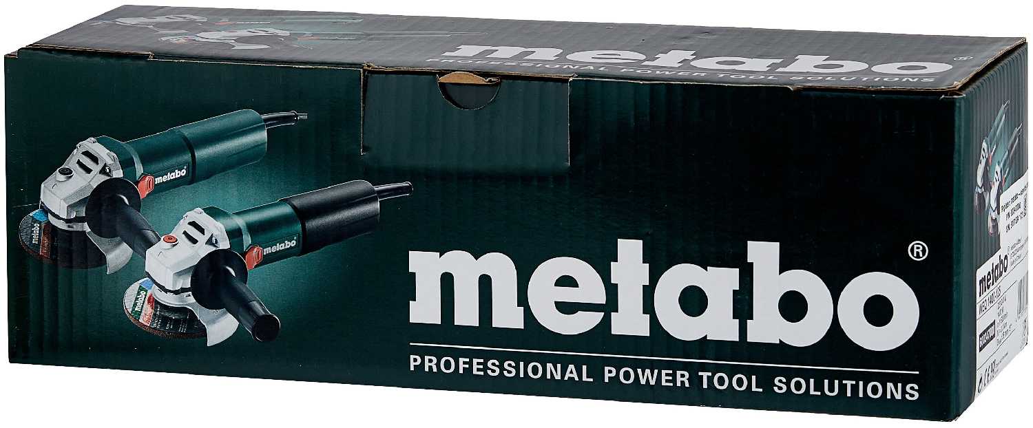 УШМ Metabo WEQ 1400-125 (600347000) фотография 3