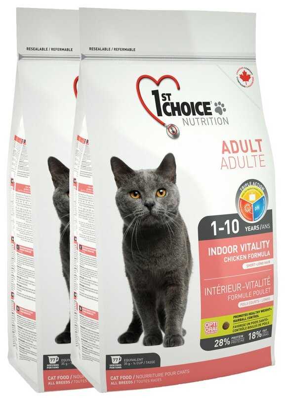 Корм для кошек 1st Choice Vitality с курицей