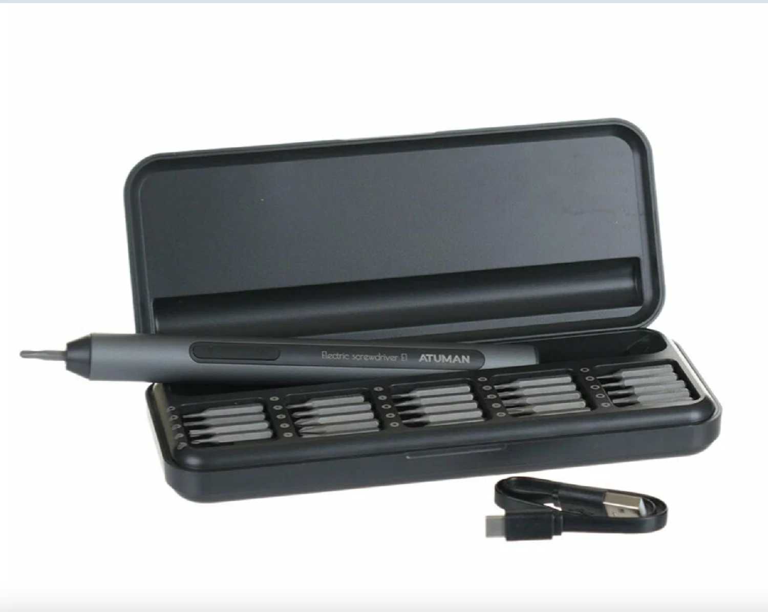 Электрическая отвертка Xiaomi DUKA Atuman Е1 Electric Precisoon Screwdriver Set (25 бит) фотография 10