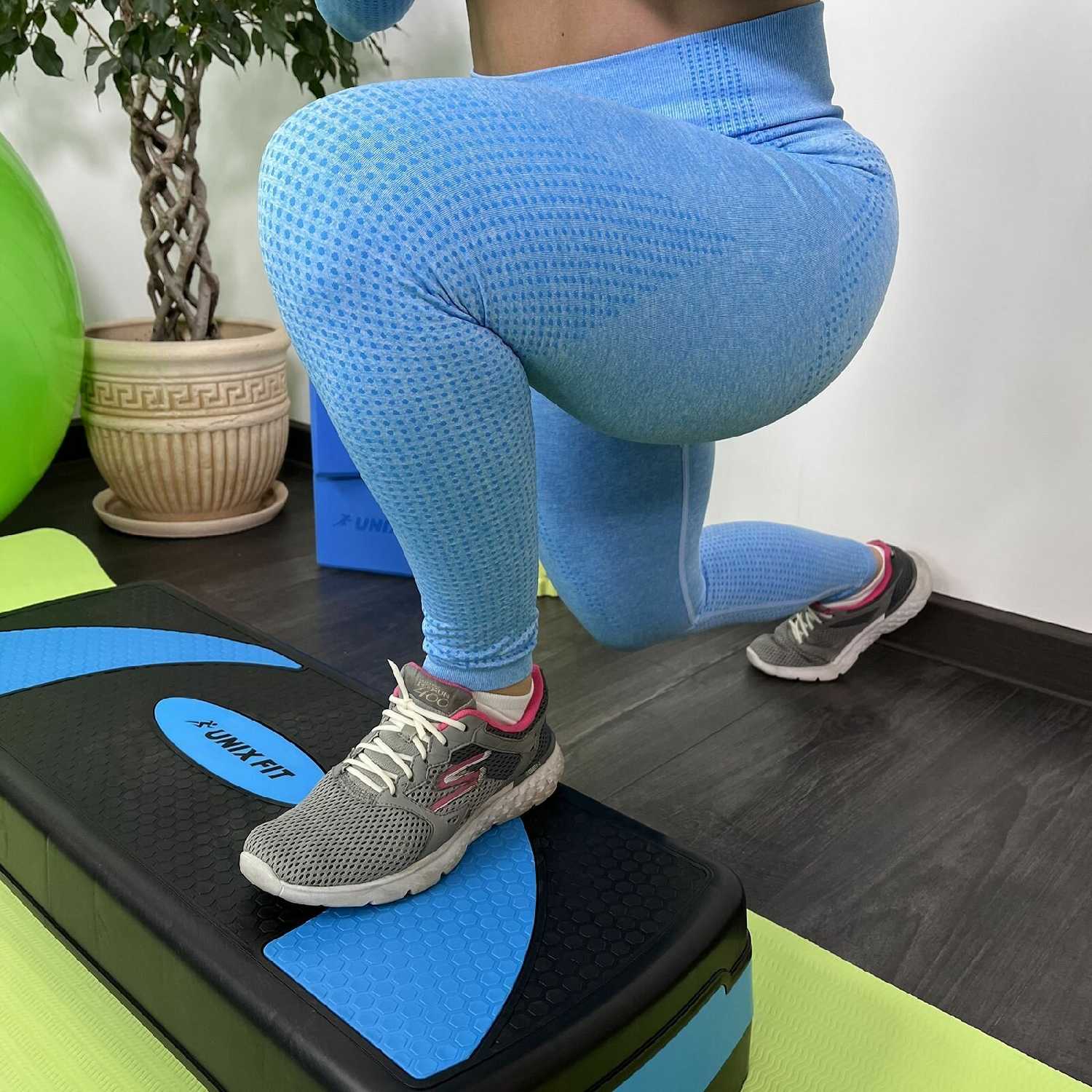 Степ-платформа UNIX Fit (3 уровня, 80 см) фотография 3