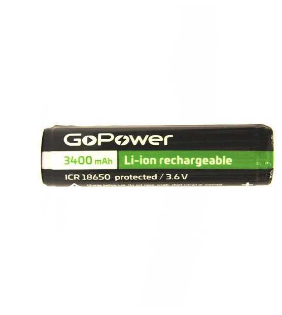 Аккумулятор GoPower 18650 (NCR18650B) фотография 5