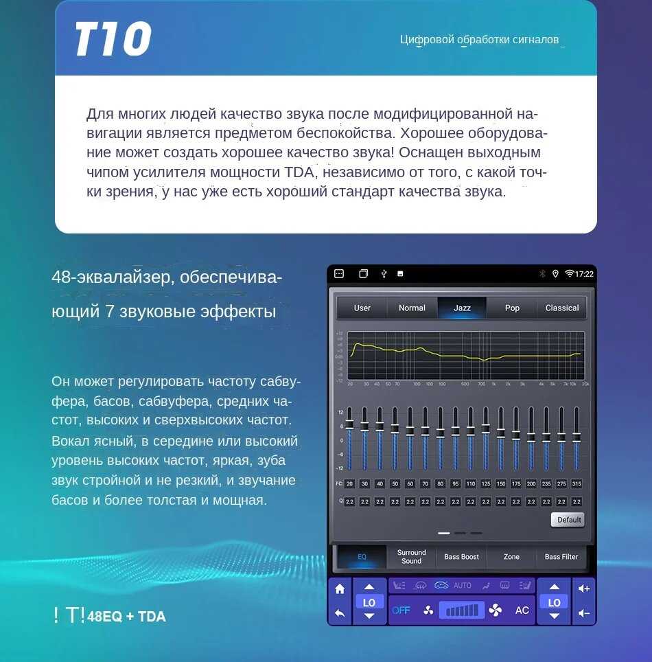 Автомагнитола Android 12 (для Ford Focus Mk3 2011-2017) фотография 27
