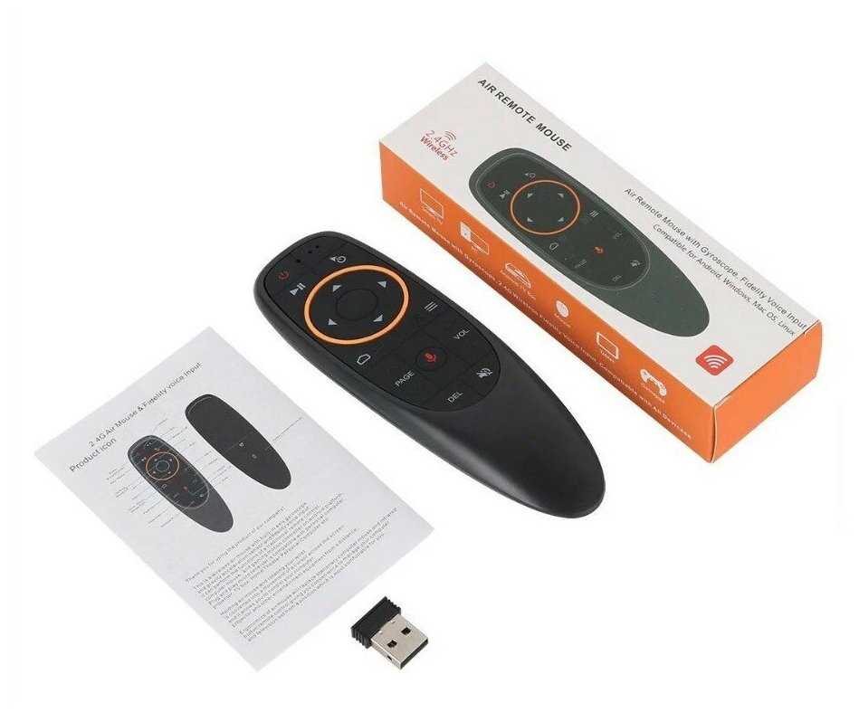 Пульт UNIVERSAL Android G10S (air mouse + VOICE REMOTE CONTROL) фотография 6