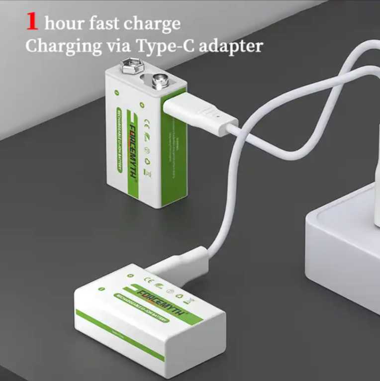 Аккумуляторные батарейки AAA 1,5V 600 mWh (2 шт.) фотография 28