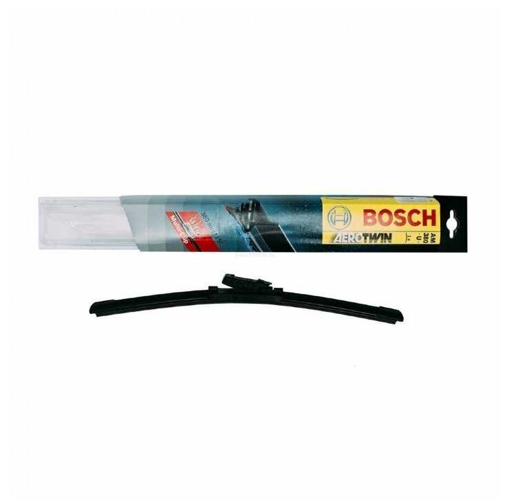 Щетка стеклоочистителя бескаркасная Bosch Aerotwin Multi-Clip AM380U фотография 1