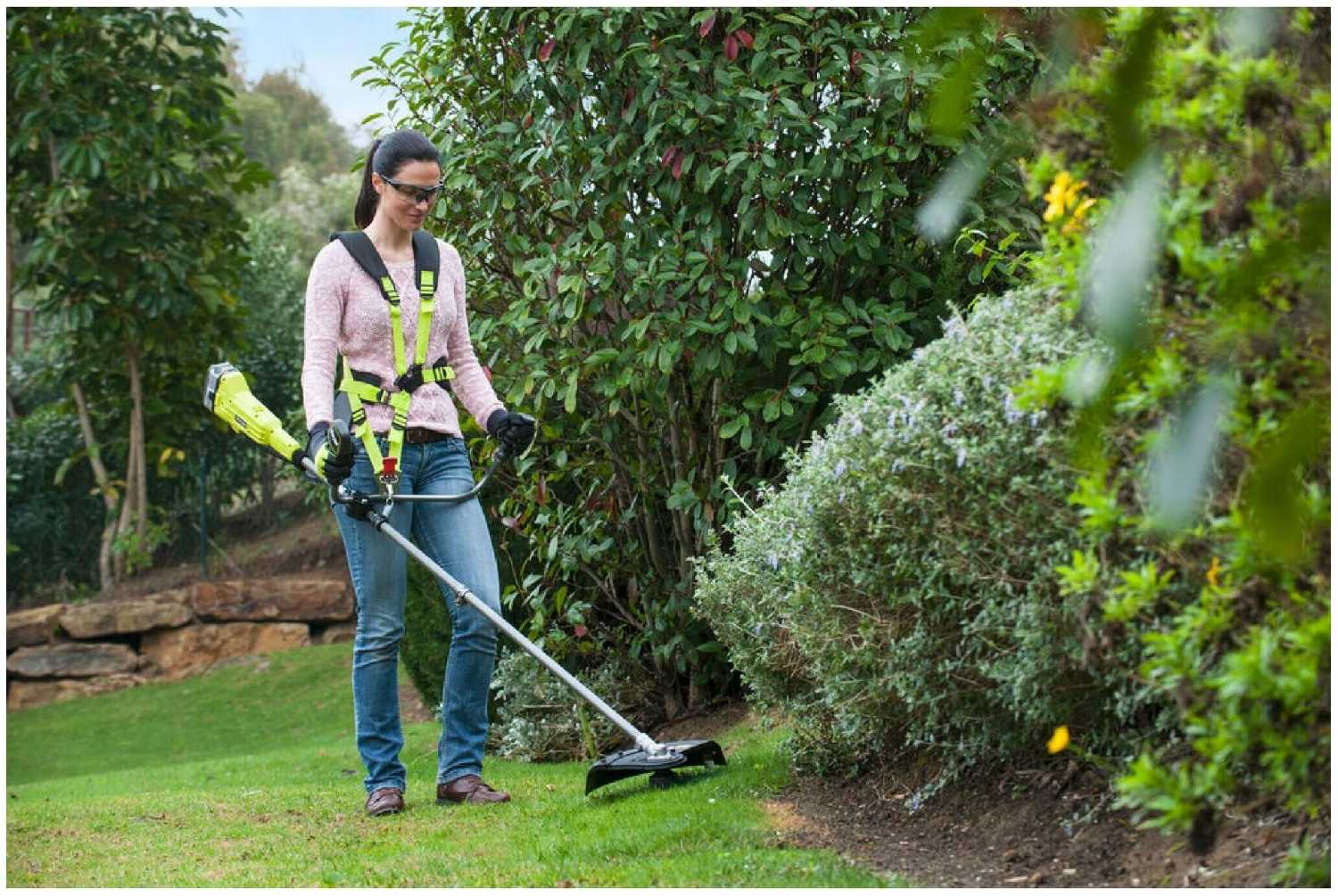 Триммер аккумуляторный RYOBI OBC 1820B фотография 7