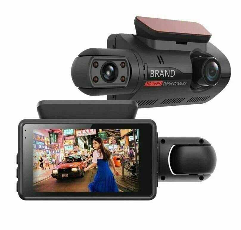 Автомобильный видеорегистратор BlackBOX DVR A68 2 камеры Full HD 1080 фотография 6