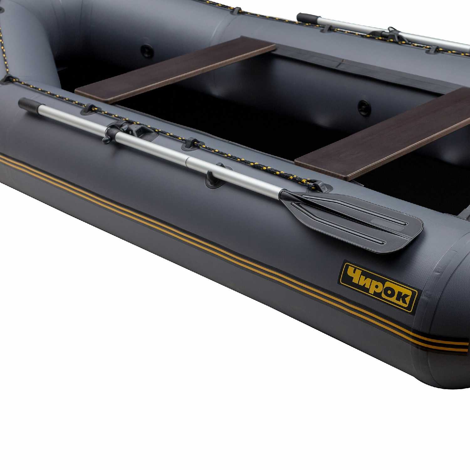 Надувная моторная лодка ПВХ Чирок-320Т LITE фотография 4