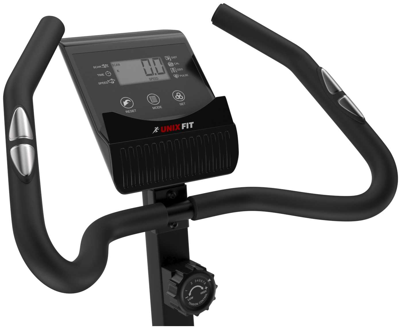 Вертикальный велотренажер UnixFit BL-390 + набор для фитнеса фотография 11