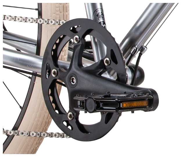 Велосипед Bear Bike Perm 2021 рост 500 мм хром фотография 7