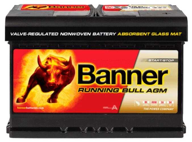 Аккумулятор Banner Running Bull AGM 570 01