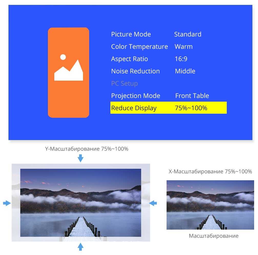 Проектор TouYinGer Q9W (Full HD) фотография 12