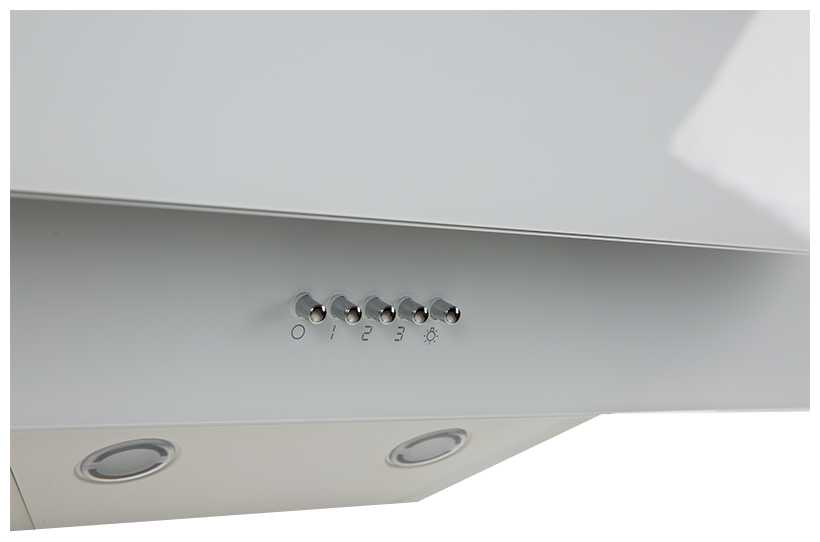 Вытяжка кухонная над плитой наклонная Oasis NS-60W (FR), 60 см фотография 2