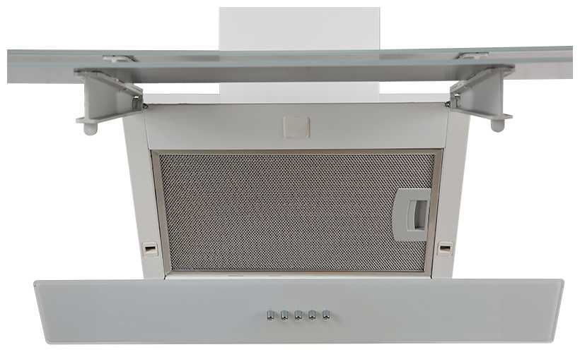 Вытяжка кухонная над плитой наклонная Oasis NS-60W (FR), 60 см фотография 3