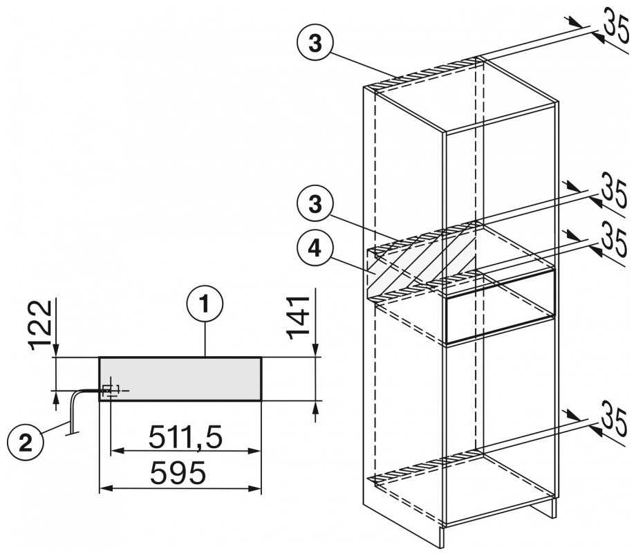 Подогреватель посуды Miele ESW 7010 фотография 3