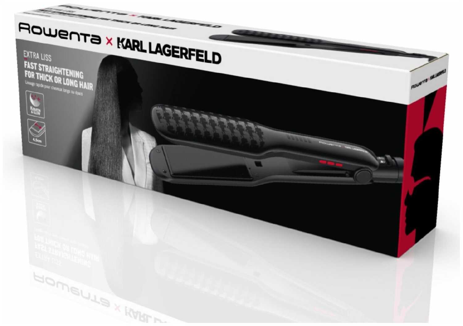 Выпрямитель для волос Rowenta Karl Lagerfeld SF411LF0 фотография 6