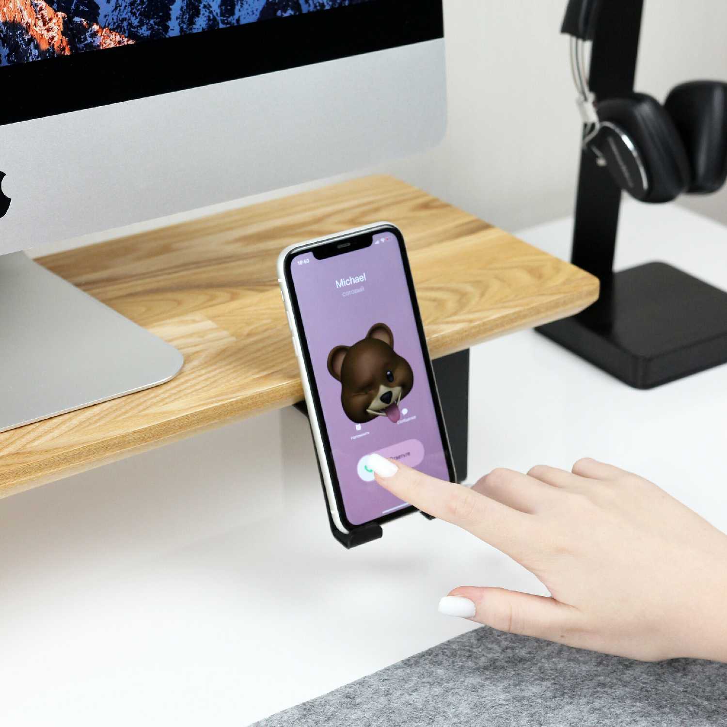 Настольная подставка KUB Подставка для двух мониторов (KUB) фотография 6