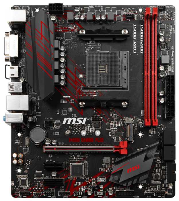 Материнская плата MSI B450M GAMING PLUS