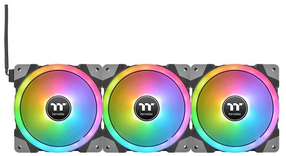 Комплект вентиляторов для корпуса Thermaltake Swafan EX12 RGB (3 Pack)