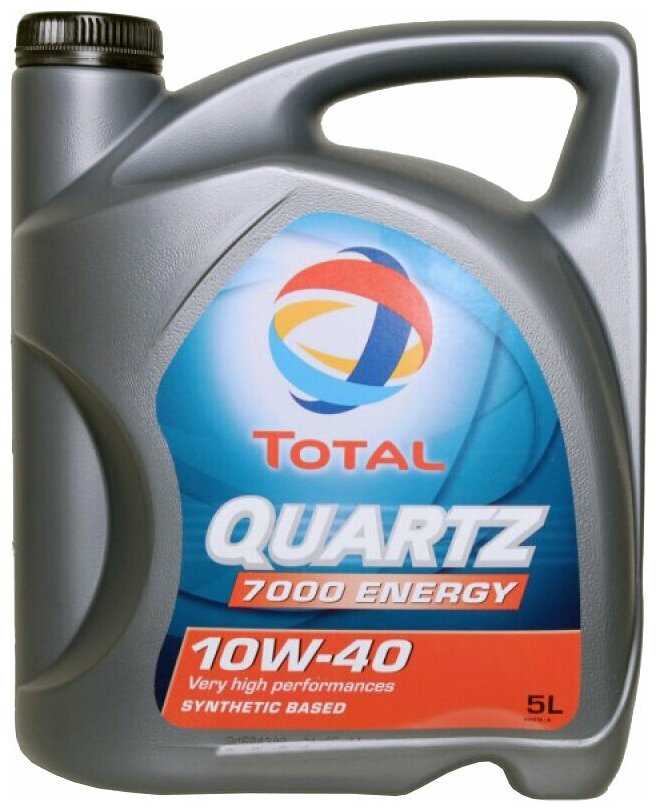 Полусинтетическое моторное масло TOTAL Quartz 7000 Energy 10W40 фотография 2
