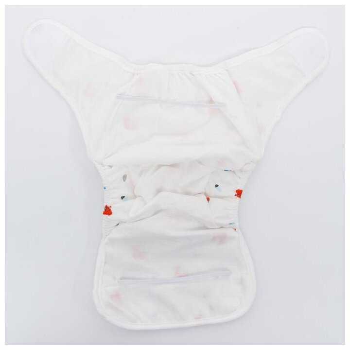 Крошка Я многоразовый подгузник без вкладыша (3-15 кг) 1 шт. фотография 10