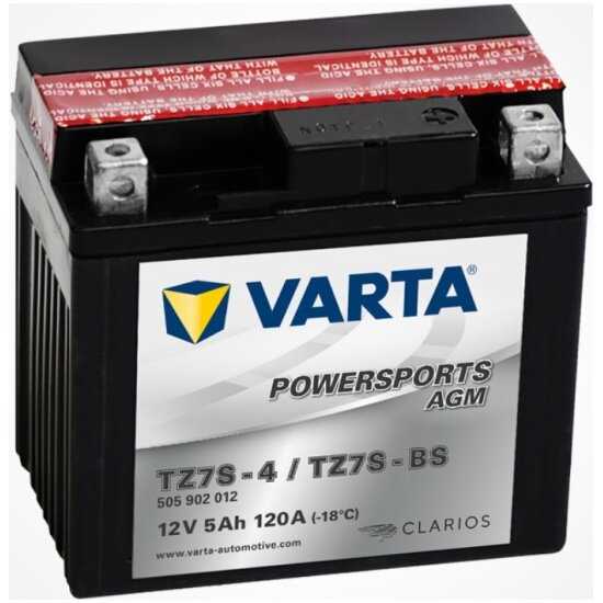 Аккумулятор VARTA AGM 505 902 012