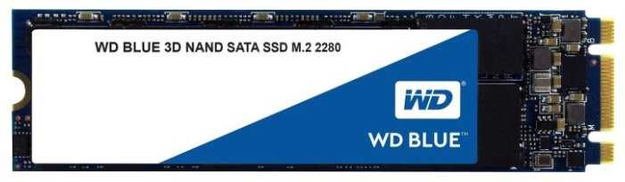Твердотельный накопитель Western Digital WD Blue SATA 1000 ГБ M.2 WDS100T2B0B