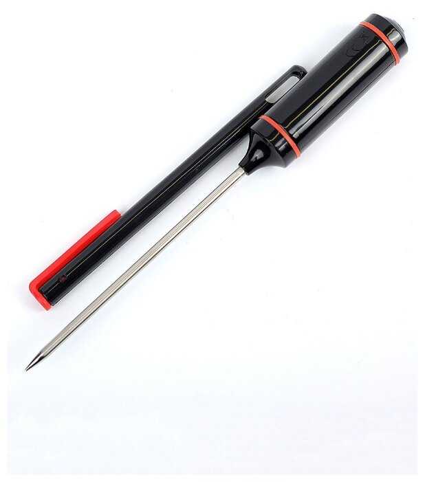 Термометр для пищи электронный на батарейках фотография 1