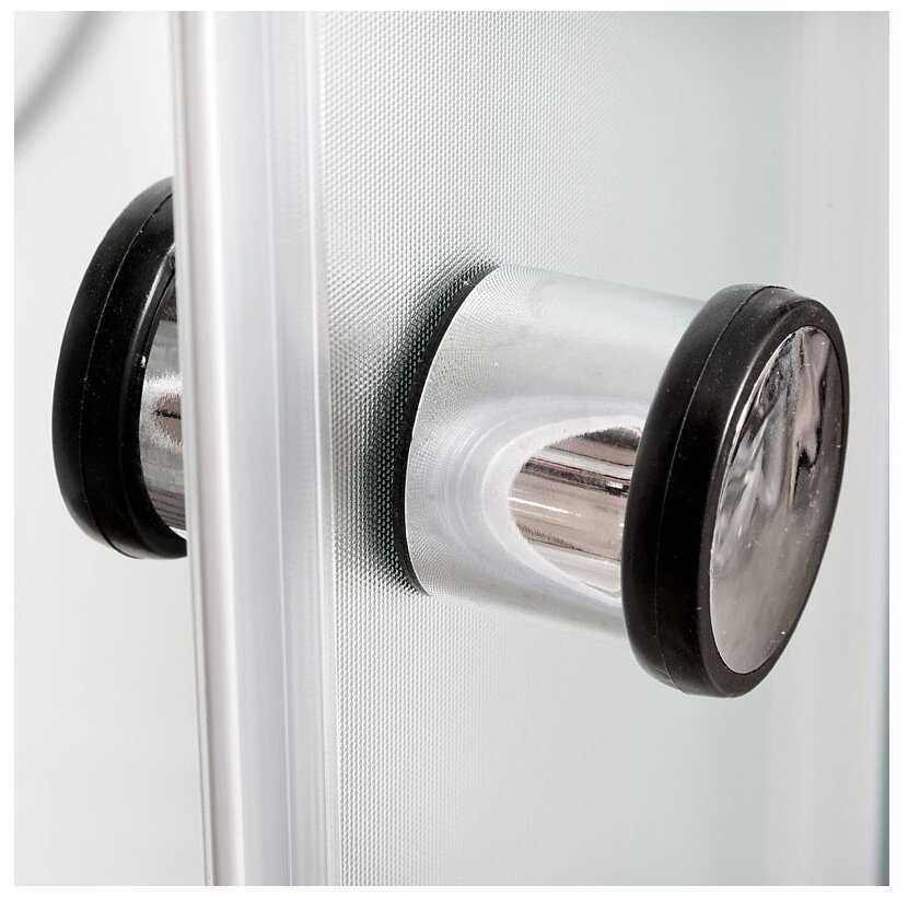 Душевая кабина Deto D01S с подсветкой низкий поддон 100см*100см фотография 14