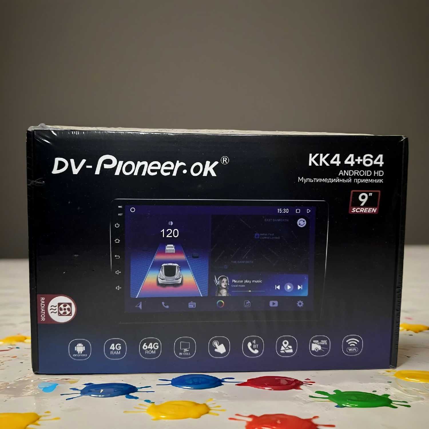 Магнитола Pioneer KK4 [4G/64G, 2DIN, 9