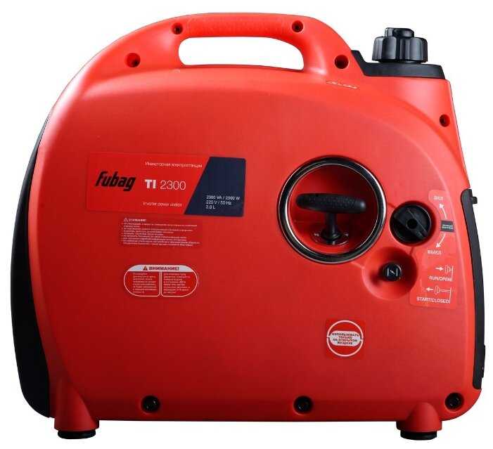 Бензиновая электростанция Fubag TI 2300 фотография 3