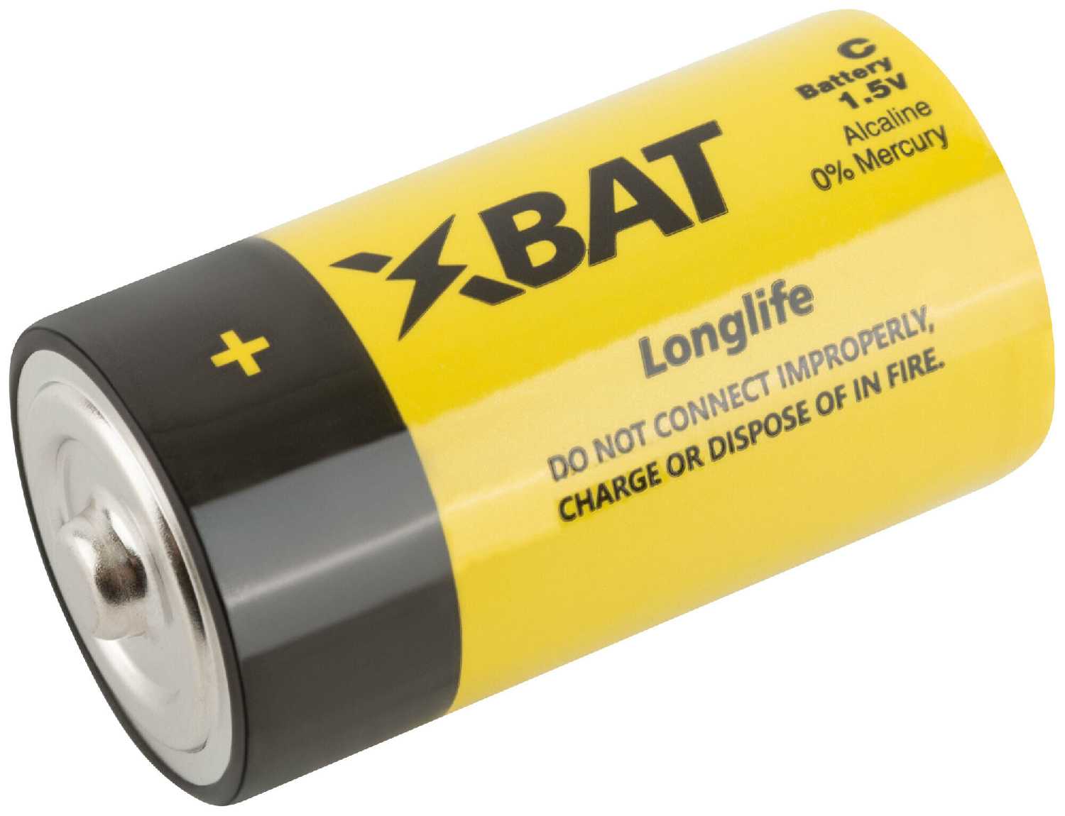 Батарейка щелочная 1.5 В, тип C, 2 шт. (LR14-2BPC) фотография 6