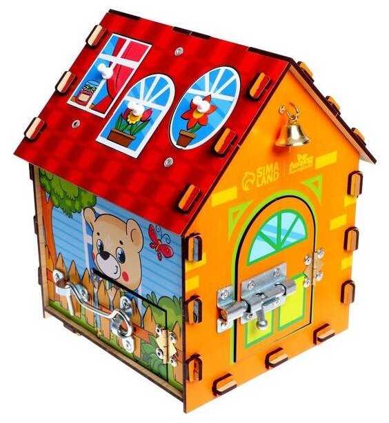 Бизиборд Лесная мастерская Домик 7334344 фотография 3