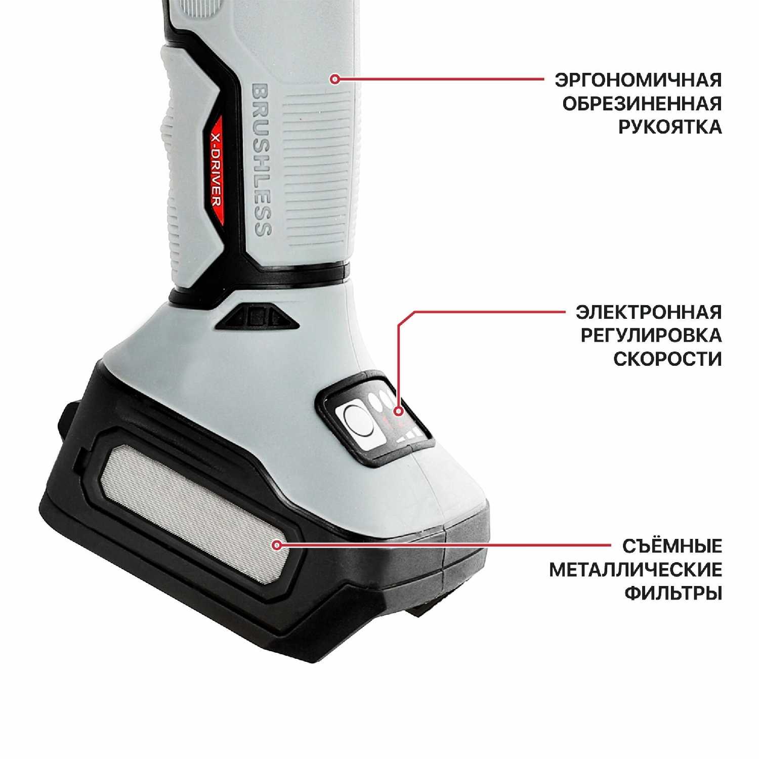 Угловая шлифмашина P.I.T. PWS20H-125D [без АКБ, без ЗУ] фотография 3