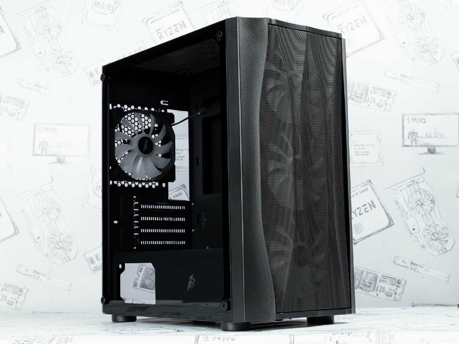 Корпус 1STPLAYER FIREBASE X3-M (X3-M-BK-4F1) фотография 5