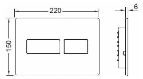 Кнопка смыва TECE TECEsolid 9240433 фотография 4