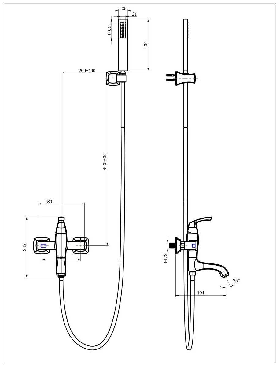 Смеситель Lemark LM6214ORB фотография 3