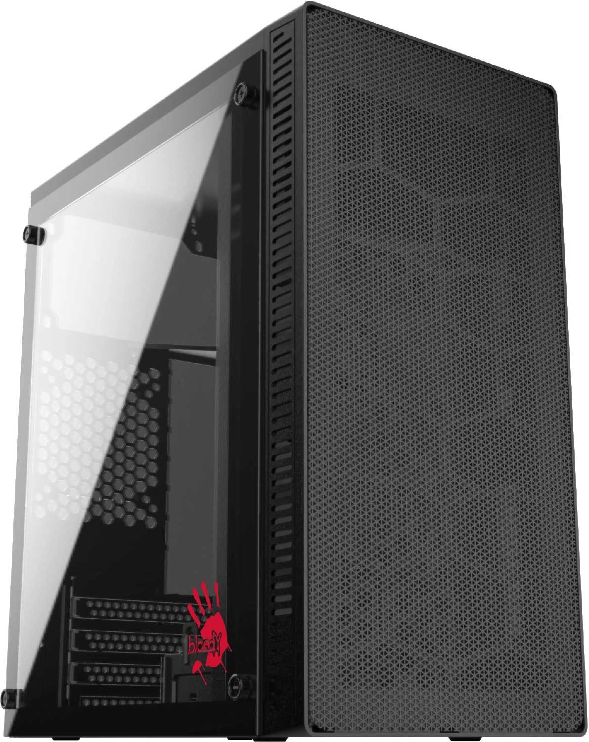 Корпус BLOODY BD-CC101 [mATX, Mini-Tower, без БП] [bd-cc101-bk] фотография 1