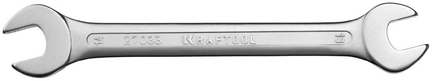 Ключ рожковый Kraftool 27033-13-14, 13 мм х 14 мм
