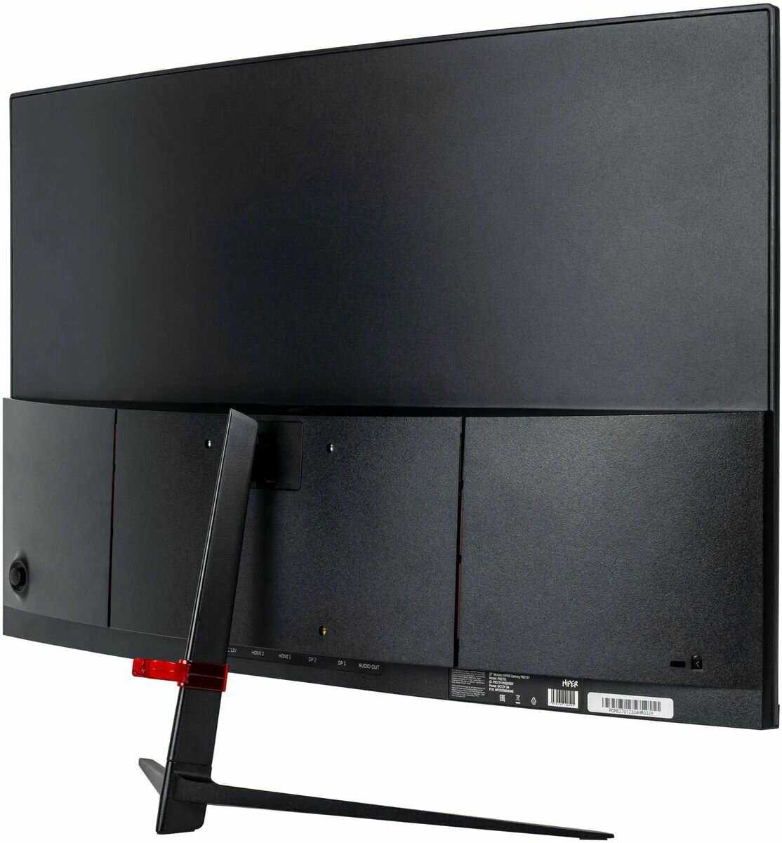 Монитор HIPER Gaming PB2701, 2560x1440, VA, 165Гц, 2хHDMI, 2хDP, изогнутый (pb2701hhd5s) фотография 4
