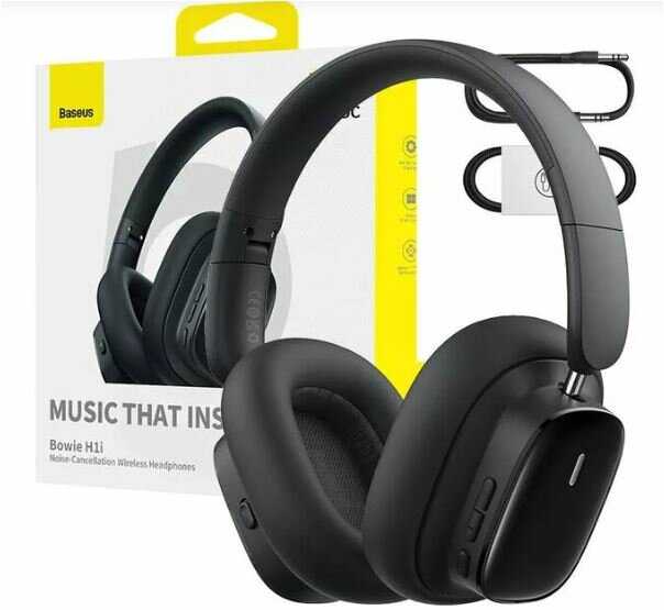 Беспроводные наушники Baseus Bowie H1i Noise-Cancellation (A00050402223-00) фотография 11