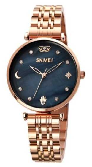 Часы наручные Skmei 1800rose-gold-black