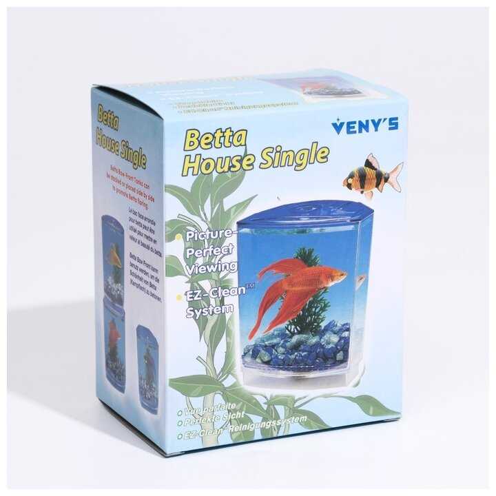 Аквариум 1 л Veny's House single фотография 5