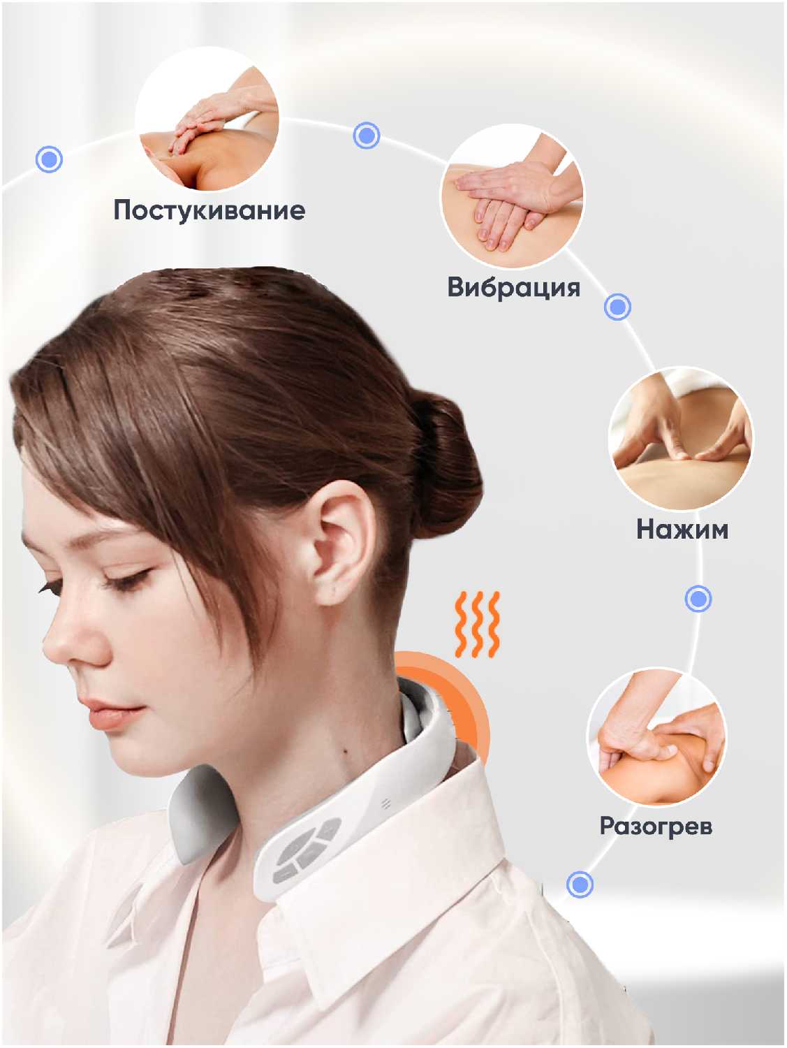 Массажер для шеи и спины Electrogen фотография 1