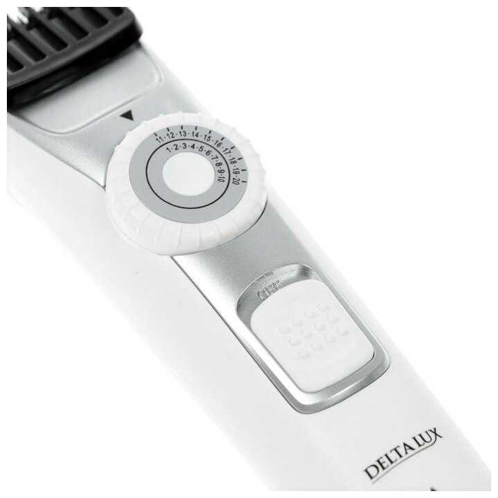 Машинка для стрижки DELTA LUX DE-4208A, белый фотография 2