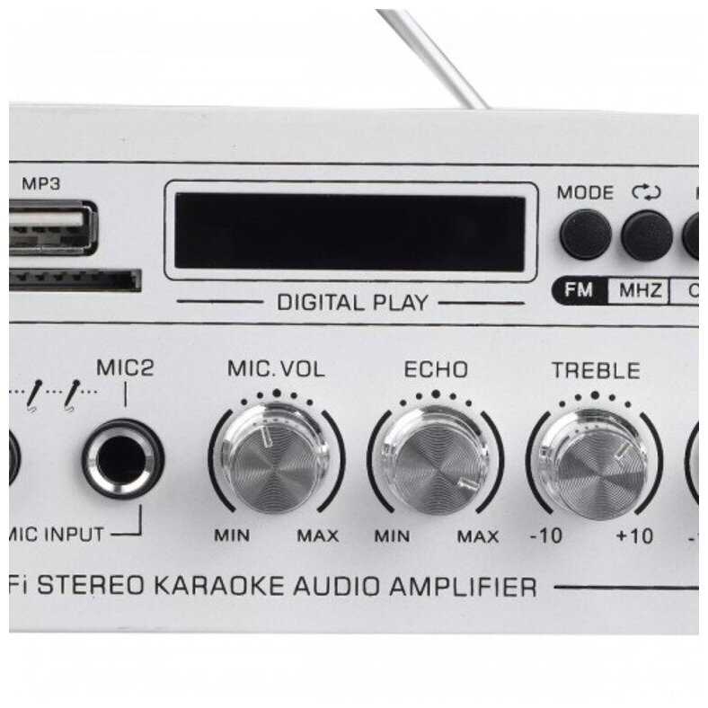 Bluetooth усилитель Sunbuck AV-660BT белый фотография 2