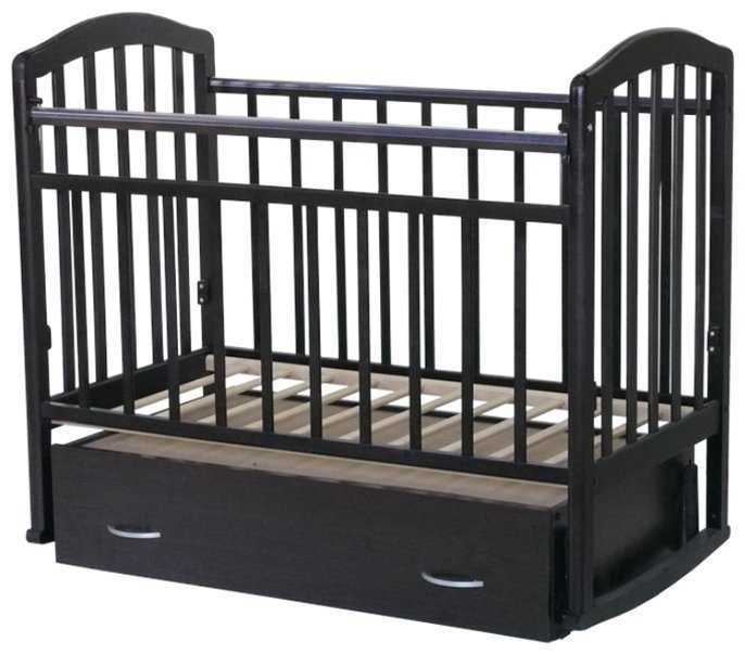 Кроватка Антел Алита-4 (с ящиком), качалка, полозья для качания фотография 1